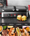 Контактный гриль ROCK KITCHEN RK-CG813-SS