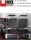 Контактный гриль ROCK KITCHEN RK-CG813-SS